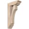 Ekena Millwork Westlake Traditional Smooth Bracket w/ Offset Brace, Douglas Fir, 5 1/2"W x 14"D x 26"H BKT0604X14X26WTL01SDF - alternate 1
